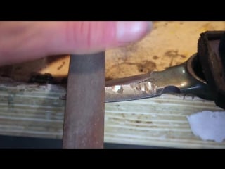 Making a wrench ring knife