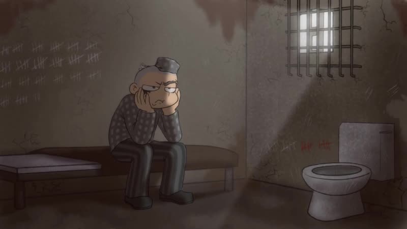 Риккардо сидит в тюрьме 15 минут