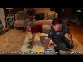 Twister truth or dare! thomas sanders feat hannah hart! (rus sub)