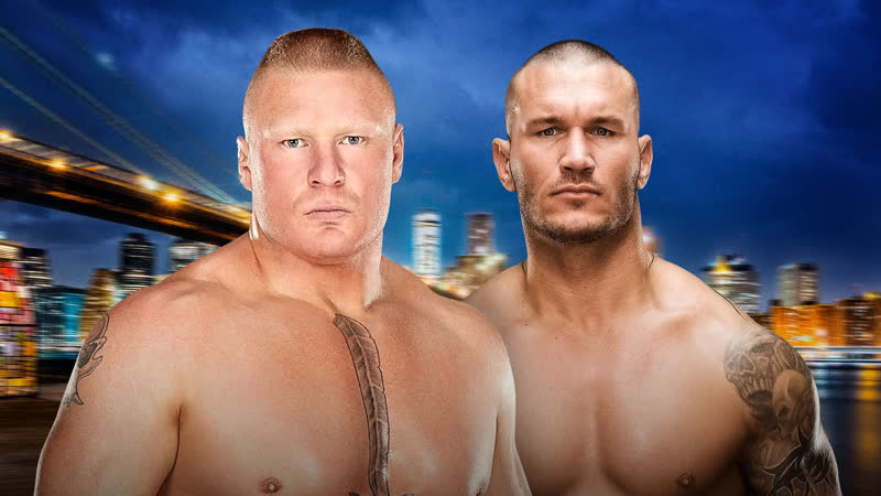Brock lesnar vs randy orton