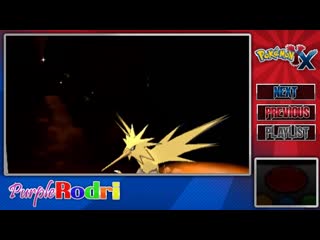 [purplerodri] let's play pokemon x part 41 zapdos