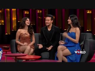 A fresh batch of students on the couch, next week on koffee with karan koffee with students