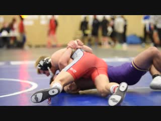 157lbs peyton robb (nebraska) maj dec hunter washburn (uni)