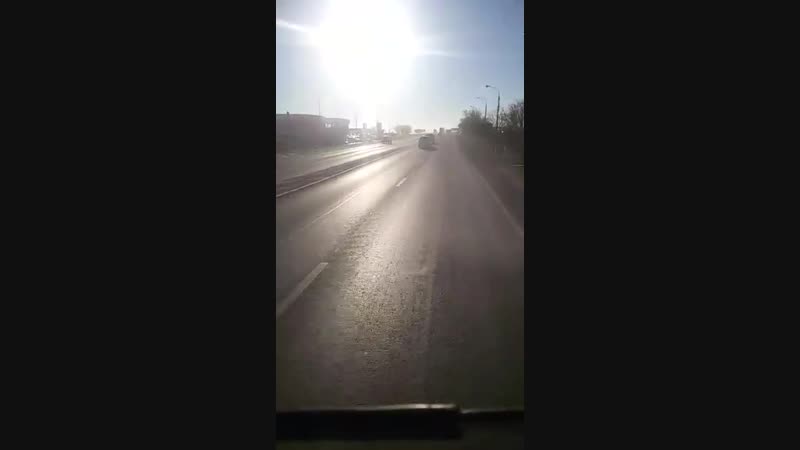 Напугал инспектора дпс