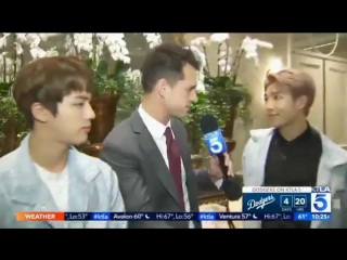 170401 bts @ ktla 5 morning news