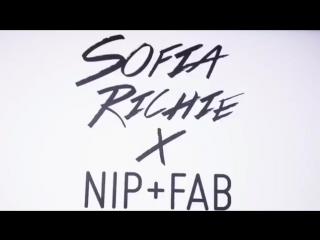 New/old Movie Of @sofiarichie Behind The Sequences For Nip+fab