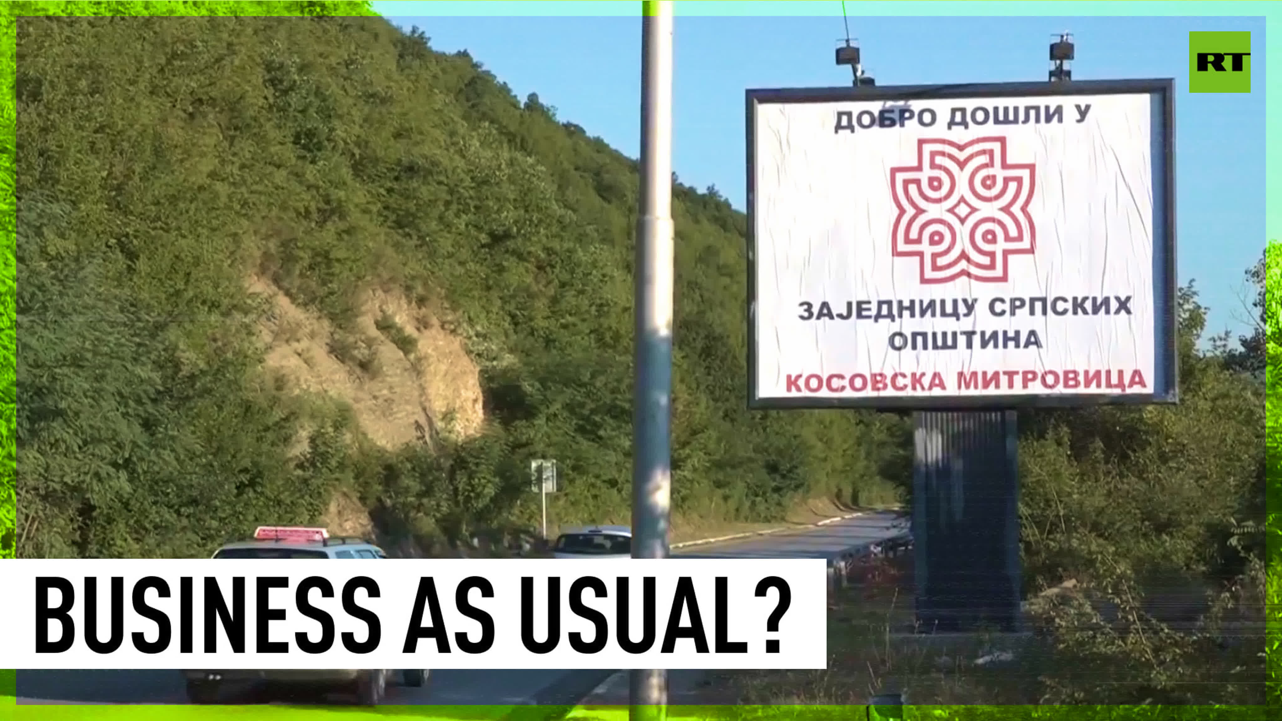 Mitrovica streets in northern kosovo after tense night watch online