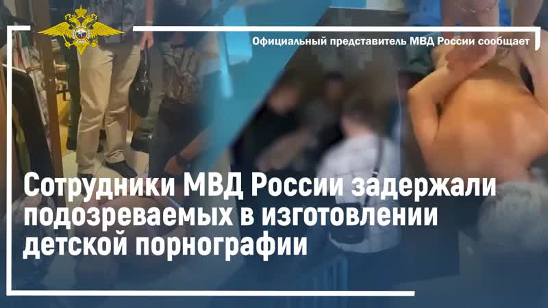 Ирина волк сотрудники мвд россии задержали подозреваемых в изготовлении молодые порнографии