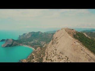 Новый свет и вид на судак по новому от dji крым crimea paradise