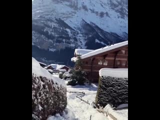 Зима в швейцарии / winter in switzerland