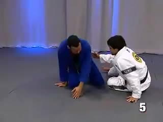 Robson moura halfguard triangle