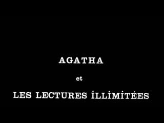 Агата, или бесконечное чтение / agatha et les lectures illimitées (1981) dir marguerite duras (rus sub)