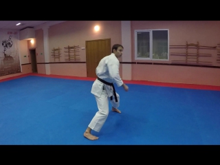 3 shotokan kata heian sandan (kwf standart) by alex chichvarin