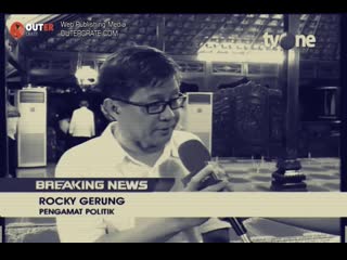 Rocky gerung menangis saat pemakaman ibu ani yudhoyono