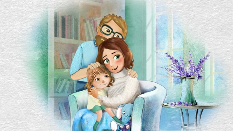 Виброцил мультик "мистер слоник"