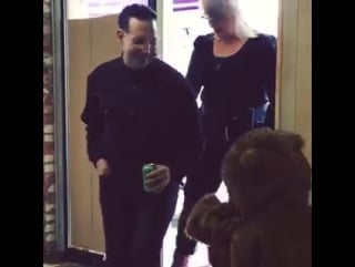 Marilyn manson on set of «let me make you a martyr»