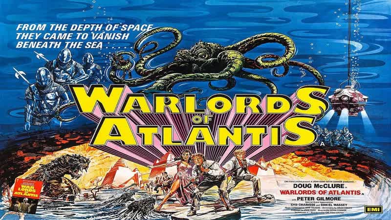 Вожди атлантиды / воины атлантиды / warlords of atlantis 1978 видеофильм по заказу нтв vhs