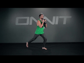 Kettlebell goblet reverse lunge