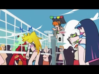 Труська, чулко и пресвятой подвяз | panty and stocking with garterbelt серия 9