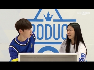 Produce101 hidden box @ lee keonhee & jang moonbok