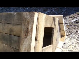 Будка для собаки doghouse with your hands