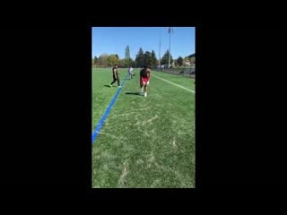 Kwon alexander challenges kendrick bourne to see who can hold the dumbbells up t