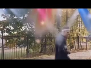 Бустер флексит на улице