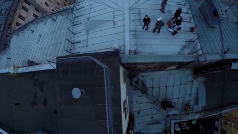 Запуск коптера