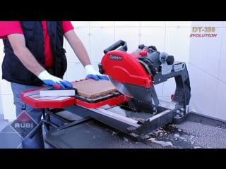 Rubi dt250 wet tile saw from contractors direct