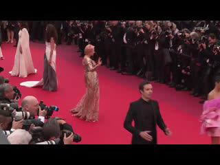 Helen mirren at the 72nd cannes film festival red carpet