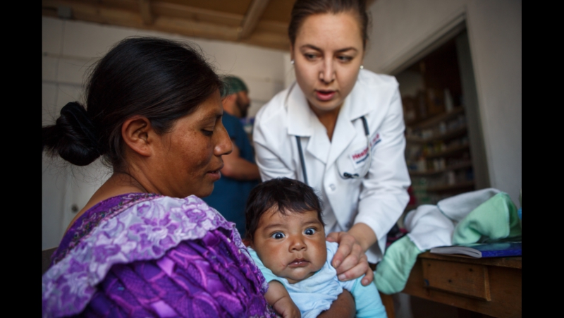 Россиянка открыла больницу в гватемале