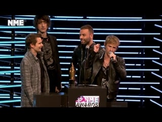 Muse win best festival headliner supported by anna valley | vo5 nme awards 2018