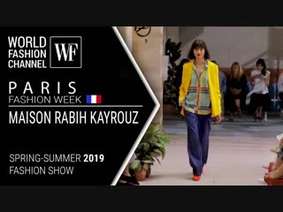 Maison rabih kayrouz spring summer 2019 | paris fashion week