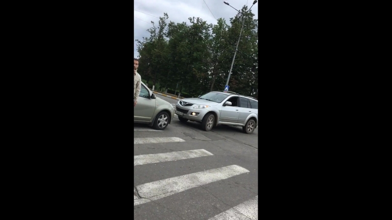 Автохам возле загса в раменском