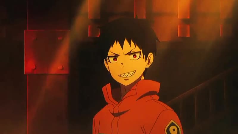 Пламенная бригада пожарных | шинра кусакабе спасает тамаки котатсу | anime edit