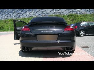 Porsche panamera turbo techart exhaust sound