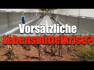 Vorsätzliche lebensmittelkrise, um fügsamkeit zu erreichen ?