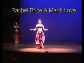 *show rachel brice & mardi love paris june 2008 danse orientale tribale=)*