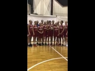 @russiabasket are sending their best wishes to @teamrussia ahead of tonights worldcup quarter final! fibau20europe