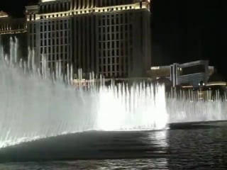 Fountains at bellagio hotel in las vegas