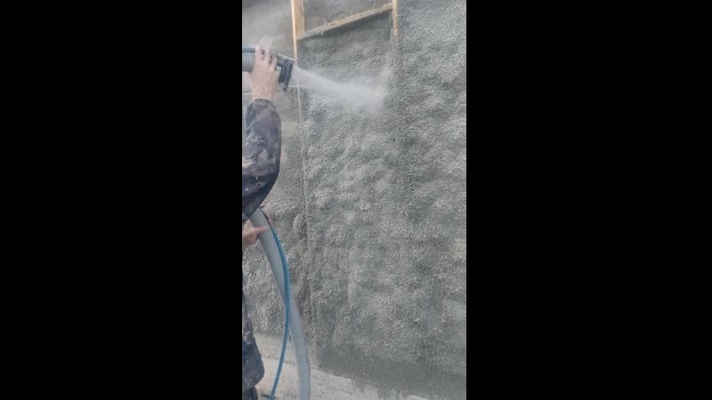 Внешнее утепление эковатой