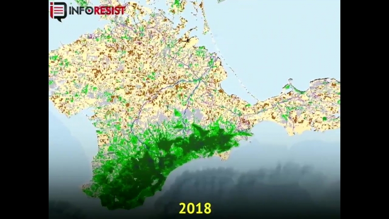 Як окупований крим перетворюється на пустелю