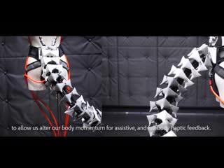 Arque artificial biomimicry inspired tail for extending innate body functions