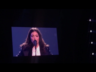 Lorde silver springs (live @ musicares)