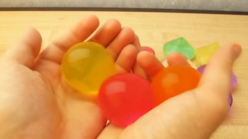 Огромные шары орбиз, вырастил, порезал в яйцерезке и раздавил!