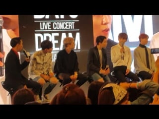 [famcam] 160819 day6 @ day6 live concert 'dream' in bangkok presscon