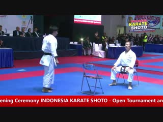 Masao kagawa shihan jks enbu demonstration in indonesia 2017