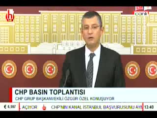 Özgür özel basin toplantisi i̇dli̇b si̇yasi̇ ayak 12 2 2020 çrş