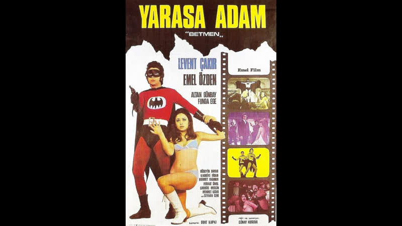 Betmen yarasa adam 1973 (turkish batman) fantastik film