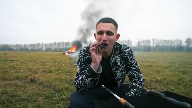 Михаил литвин сжог мерседес